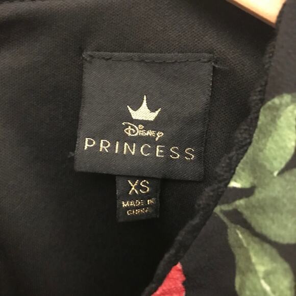 Disney Princess Floral Illusion Skater Dress XS - Picture 4 of 7